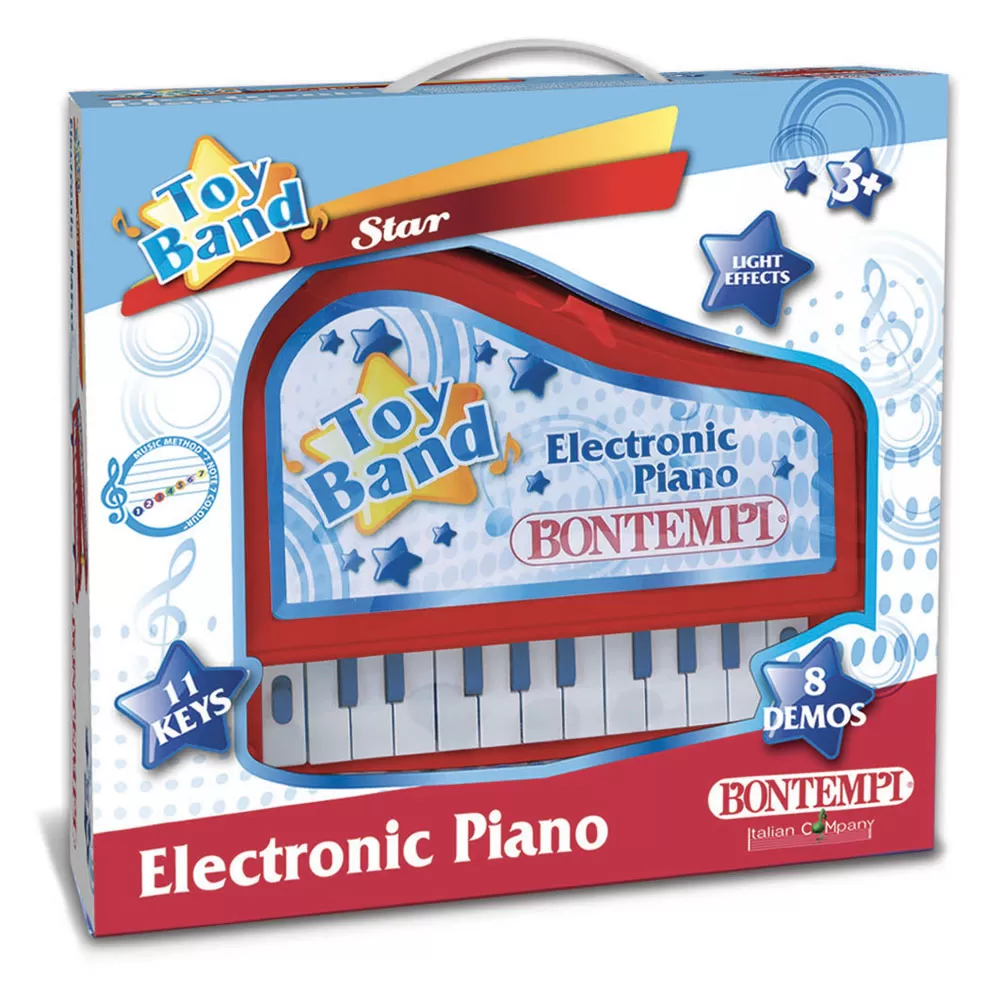 Jucării și Jocuri pentru copii - Bontempi pian electronic, varsta de la 3 ani la 12 ani