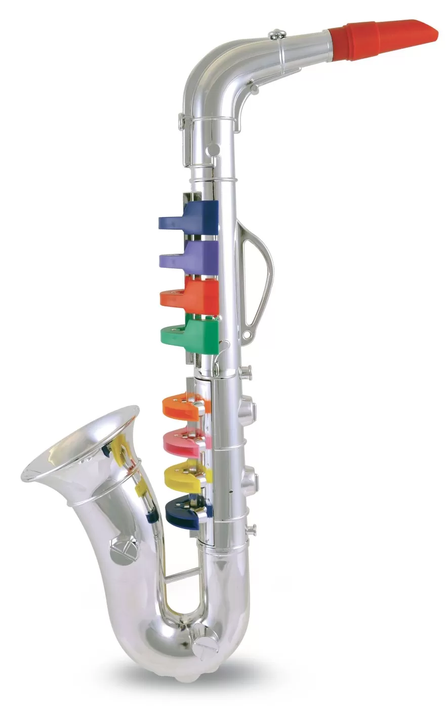 Bontempi saxofon cu 8 note colorate, varsta de la 3 ani la 7 ani [1]