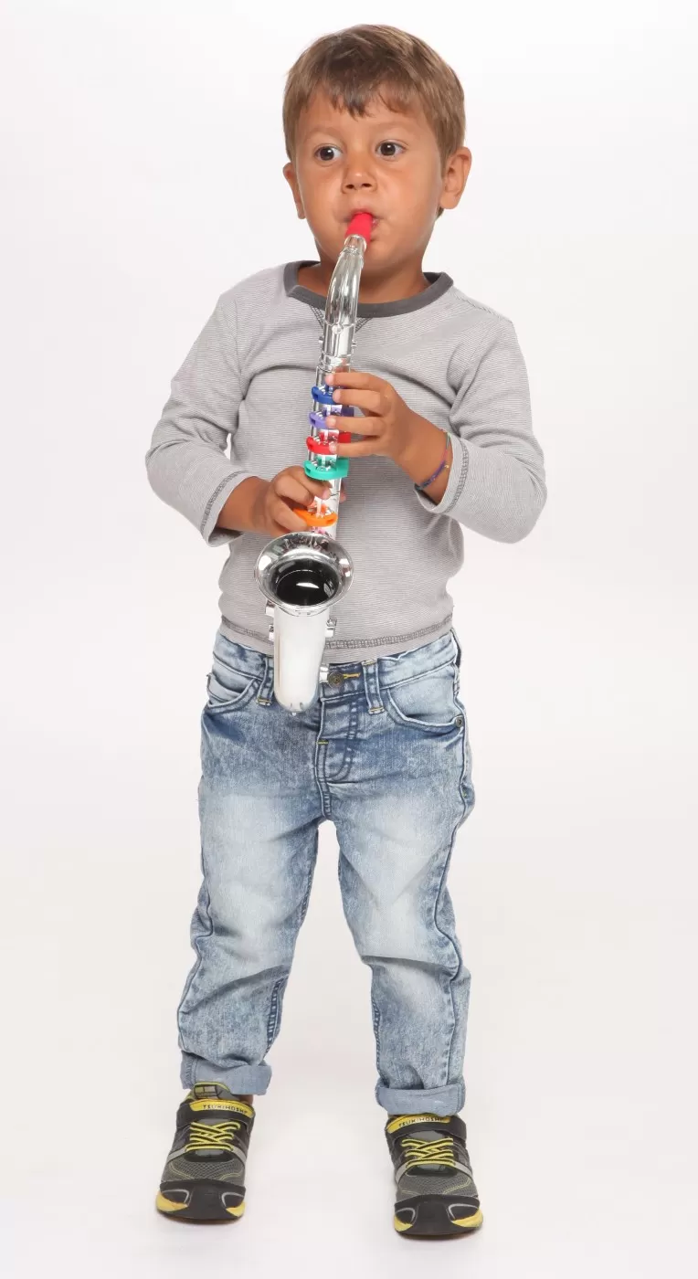 Bontempi saxofon cu 8 note colorate, varsta de la 3 ani la 7 ani [2]