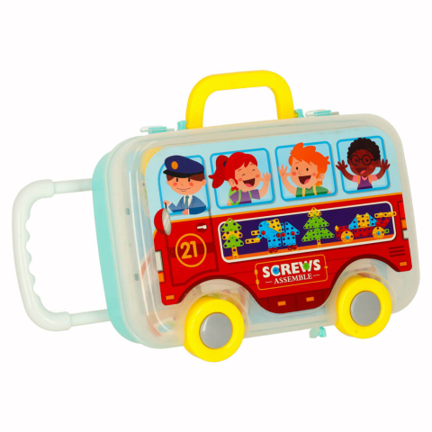 Bormasina, Jucarie Electrica cu Suruburi de Insurubat, 258 piese [1]