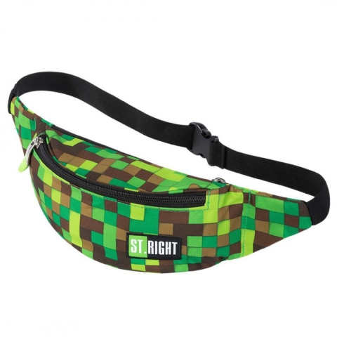 Borseta St.Majewski St.Right Master Gamer, 45815, negru/verde/maro [2]