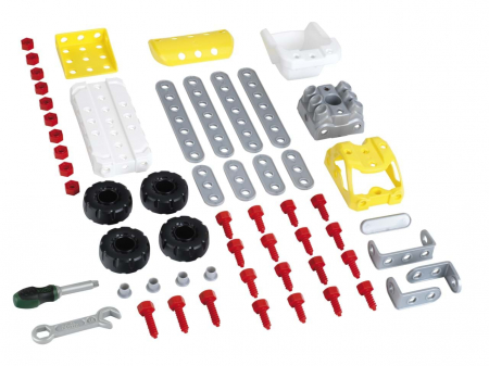 Set constructie Excavator, Basculanta si Incarcator frontal, Bosch 3 in 1 CONSTRUCTOR Team [3]