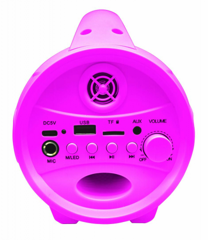 Boxa cu microfon si lumini, barbie [3]