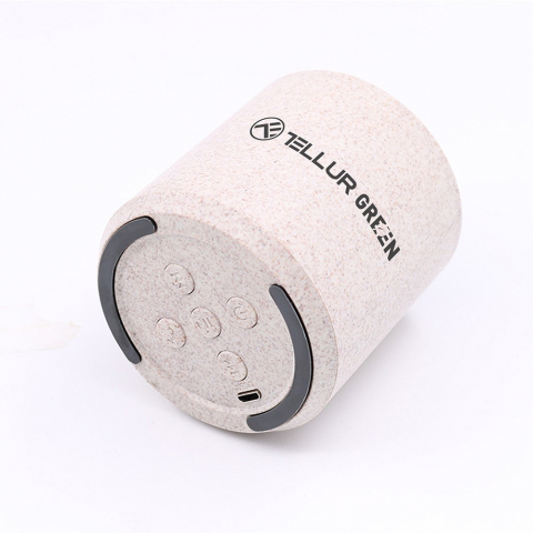 Boxă portabilă Bluetooth Tellur Green, 3W, crem [6]