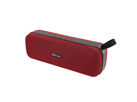 Periferice IT - Boxă portabilă Bluetooth Tellur Loop 10W, roșu