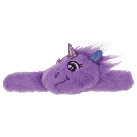 Bratara elastica din plus, cu fermoar, unicorn, 3 culori asortate, Out of the blue 61/6731 / 35140 [6]
