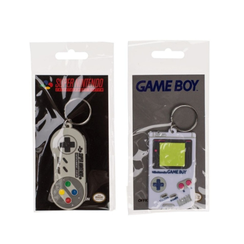 Breloc - controler Nintendo si Gameboy, 7cm, diverse modele, 3+ ani, Out of the blue, 12/0031 / 35964 [1]