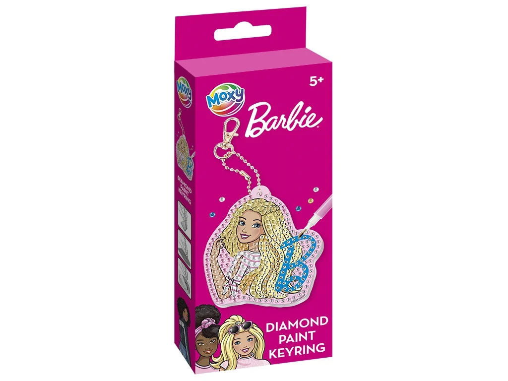 Îmbrăcăminte și accesorii - Breloc Diamante Painting Barbie Totum