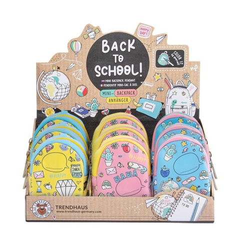 Breloc mini rucsac, diverse modele si culori, Trendhaus, CH29644 [1]