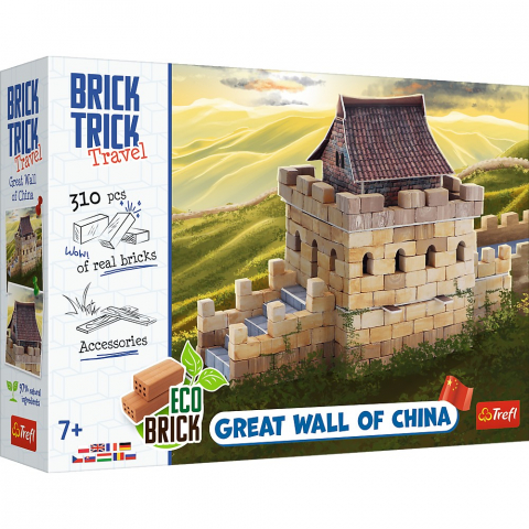 Jucării și Jocuri pentru copii - Brick trick l travel marele zid chinezesc
