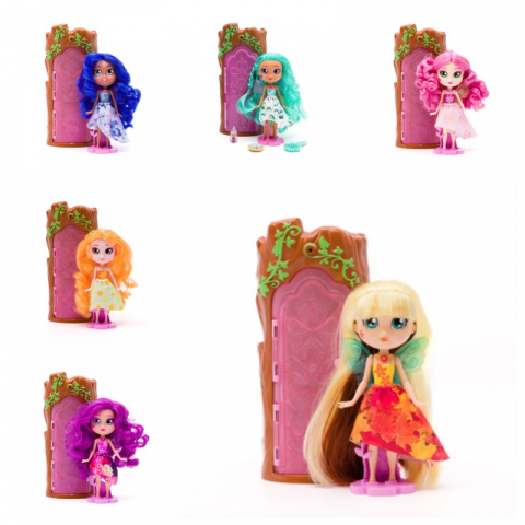 Jocuri de rol - Bright Fairy Friends - Set de joaca cu zana, casuta si accesorii varsta 5-7 ani ,7-9 ani, Fete