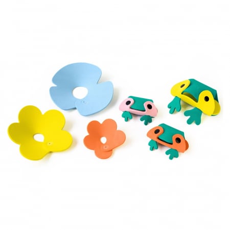 Broscutele simpatice, set creativ de baie, Quut Toys, 3-8 ani [3]
