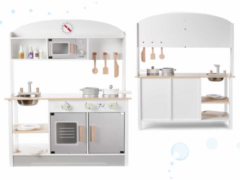 Bucatarie pentru Copii din Lemn cu Plita si Cuptor, 82 cm - Micostore.ro [3]