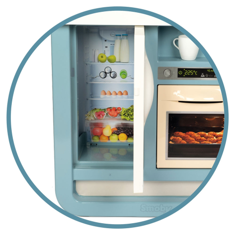 Bucatarie Smoby Bon Appetit albastru [8]