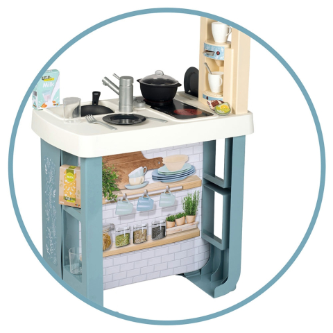 Bucatarie Smoby Bon Appetit albastru [7]