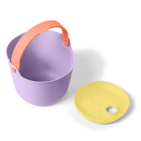 Jucării și Jocuri pentru copii - Bucki, galetusa cu sita, mov, Quut Toys, copii varsta 1-5 ani