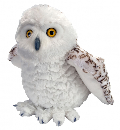 Jucării și Jocuri pentru copii - Bufnita de Zapada - Jucarie Plus Wild Republic 30 cm