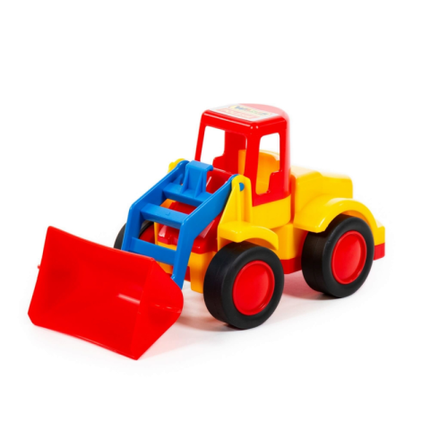 Jucării și Jocuri pentru copii - Buldozer Wader Basics 9555, 22cm, plastic, multicolor, 3+ ani