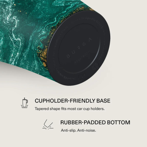 Burga Cana Termos Emerald Pool 1.2 L cu capac anti scurgeri si pai reutilizabil, inox [4]