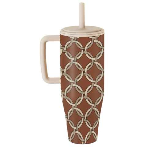 Burga Cana Termos Heritage 1.2 L cu capac anti scurgeri si pai reutilizabil, inox [7]