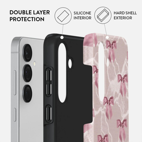 Laptop, Tablete & Telefoane - Burga Husa Dual Layer Ballerina Samsung Galaxy S25