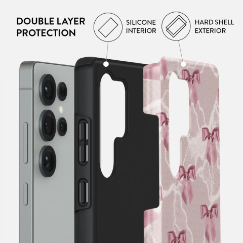 Laptop, Tablete & Telefoane - Burga Husa Dual Layer Ballerina Samsung Galaxy S25 Ultra