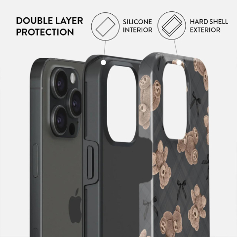 Laptop, Tablete & Telefoane - Burga Husa Dual Layer BFF iPhone 15 Pro Max
