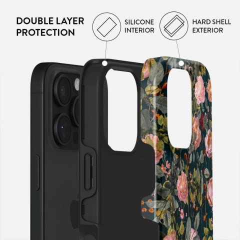 Laptop, Tablete & Telefoane - Burga Husa Dual Layer Bloomy Garden iPhone 16 Pro Max