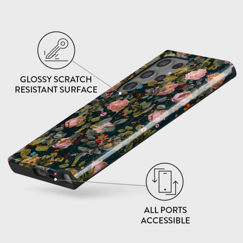 Burga Husa Dual Layer Bloomy Garden Samsung Galaxy S24 Ultra [1]