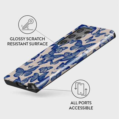Burga Husa Dual Layer Butterfly Effect Samsung Galaxy S24 Ultra [1]