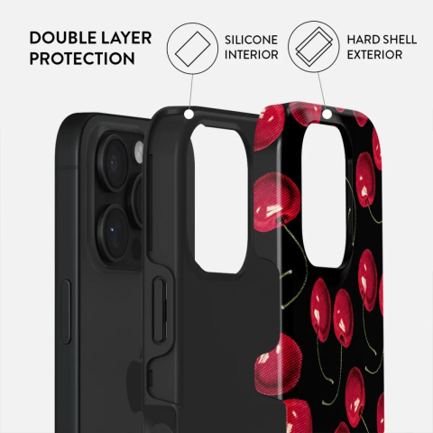 Laptop, Tablete & Telefoane - Burga Husa Dual Layer Cherrybomb iPhone 16 Pro Max