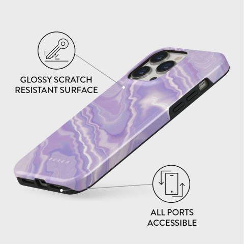 Laptop, Tablete & Telefoane - Burga Husa Dual Layer Cliche iPhone 15 Pro