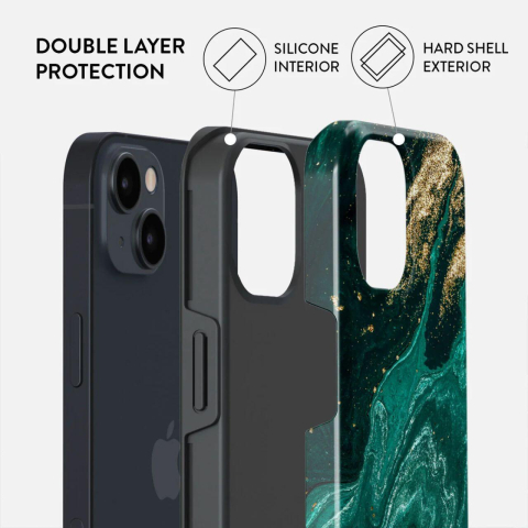 Burga Husa Dual Layer Emerald Pool iPhone 15 [2]