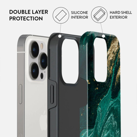 Burga Husa Dual Layer Emerald Pool iPhone 15 Pro [2]