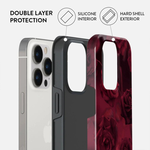 Laptop, Tablete & Telefoane - Burga Husa Dual Layer Femme Fatale iPhone 14 Pro