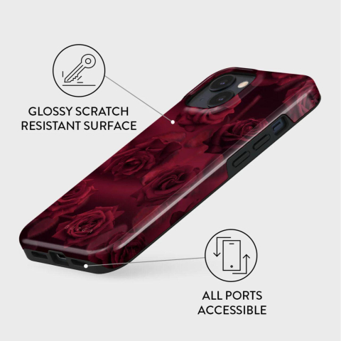 Laptop, Tablete & Telefoane - Burga Husa Dual Layer Femme Fatale iPhone 15