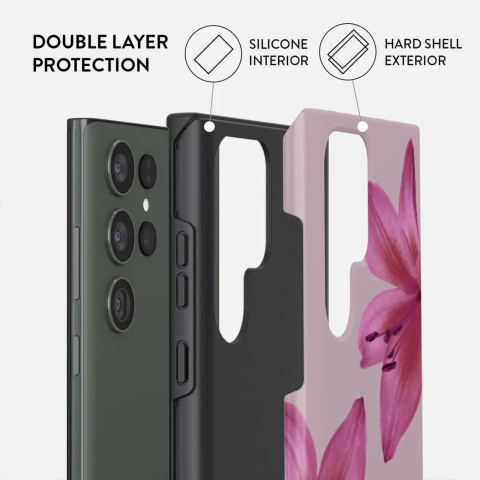 Laptop, Tablete & Telefoane - Burga Husa Dual Layer Fragile Beauty Samsung Galaxy S23 Ultra