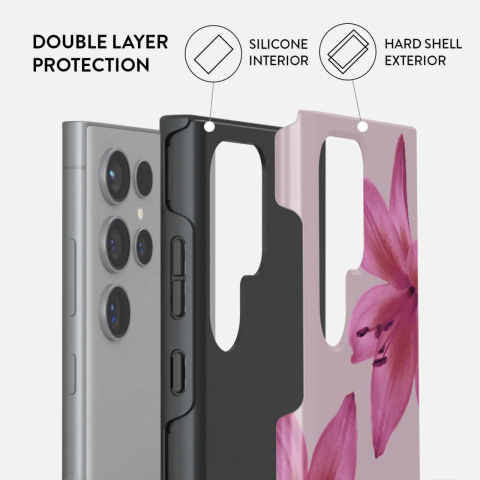 Laptop, Tablete & Telefoane - Burga Husa Dual Layer Fragile Beauty Samsung Galaxy S24 Ultra