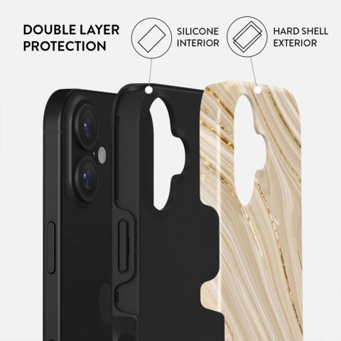 Laptop, Tablete & Telefoane - Burga Husa Dual Layer Full Glam iPhone 16 Plus