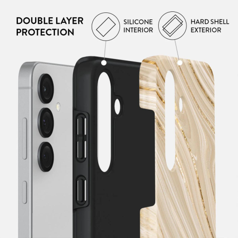 Laptop, Tablete & Telefoane - Burga Husa Dual Layer Full Glam Samsung Galaxy S25