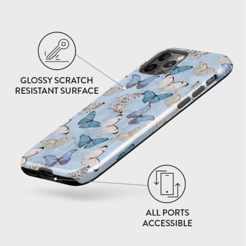 Burga Husa Dual Layer Give Me Butterflies iPhone 12 / 12 Pro [1]