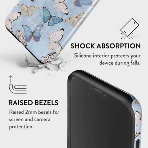 Burga Husa Dual Layer Give Me Butterflies iPhone 12 / 12 Pro [2]