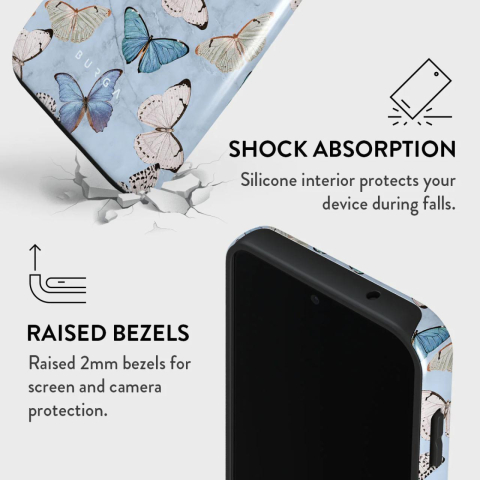 Burga Husa Dual Layer Give Me Butterflies Samsung Galaxy S23 FE [1]