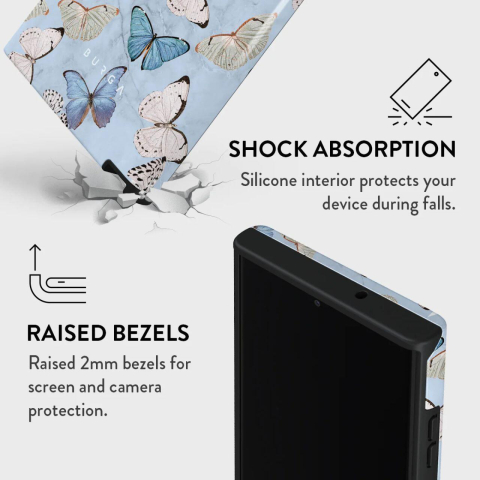 Burga Husa Dual Layer Give Me Butterflies Samsung Galaxy S23 Ultra [2]
