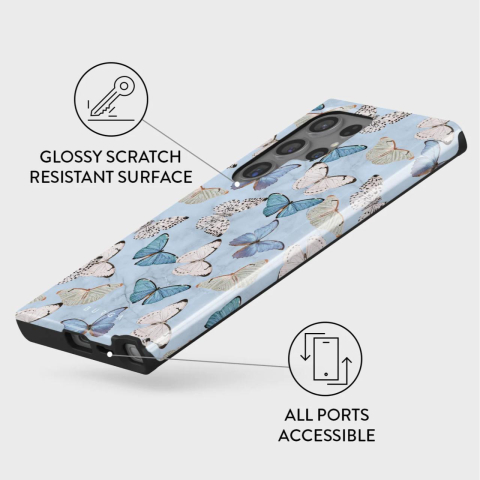 Burga Husa Dual Layer Give Me Butterflies Samsung Galaxy S24 Ultra [1]