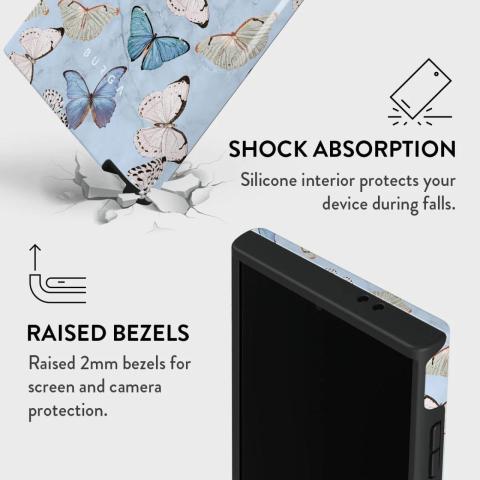 Burga Husa Dual Layer Give Me Butterflies Samsung Galaxy S24 Ultra [2]
