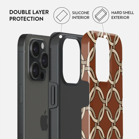 Laptop, Tablete & Telefoane - Burga Husa Dual Layer Heritage iPhone 15 Pro