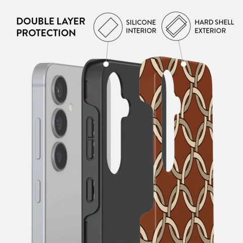 Laptop, Tablete & Telefoane - Burga Husa Dual Layer Heritage Samsung Galaxy S24