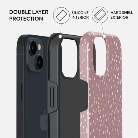 Laptop, Tablete & Telefoane - Burga Husa Dual Layer Hot Cocoa iPhone 15