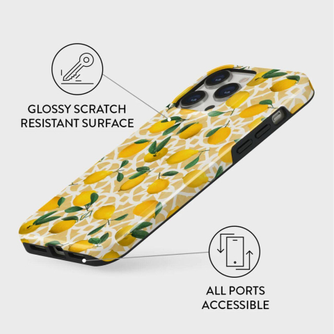 Burga Husa Dual Layer Lemon Juice iPhone 15 Pro Max [1]